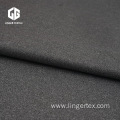 Dark Heather Grey Cationic Poly Interlock Knitted Fabric